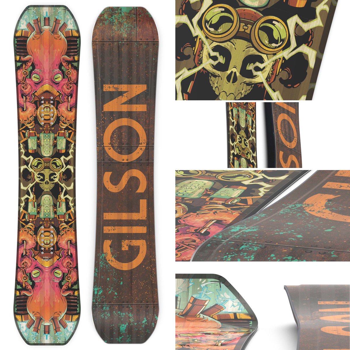 brian kesinger (@briankesinger) on Twitter photo My limited edition #steampunk snowboard from <a href="/gilsonsnow/">Gilson Snow</a> is on sale now! This has been a great collaboration and the team really let me unleash my creativity with this design. Wether you snowboard or just collect my art you can get yours at gilsonsnow.com/snowboards/202… #snowboarding My limited edition #steampunk snowboard from <a href="/gilsonsnow/">Gilson Snow</a> is on sale now! This has been a great collaboration and the team really let me unleash my creativity with this design. Wether you snowboard or just collect my art you can get yours at gilsonsnow.com/snowboards/202… #snowboarding