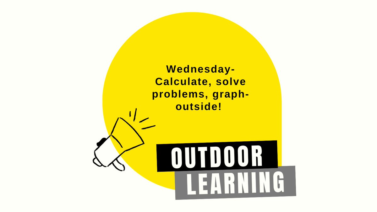 Outdoor Learning is AWESOME! Get outside to problem solve. #learning <a href="/ABQschools/">Albuquerque Public Schools</a>