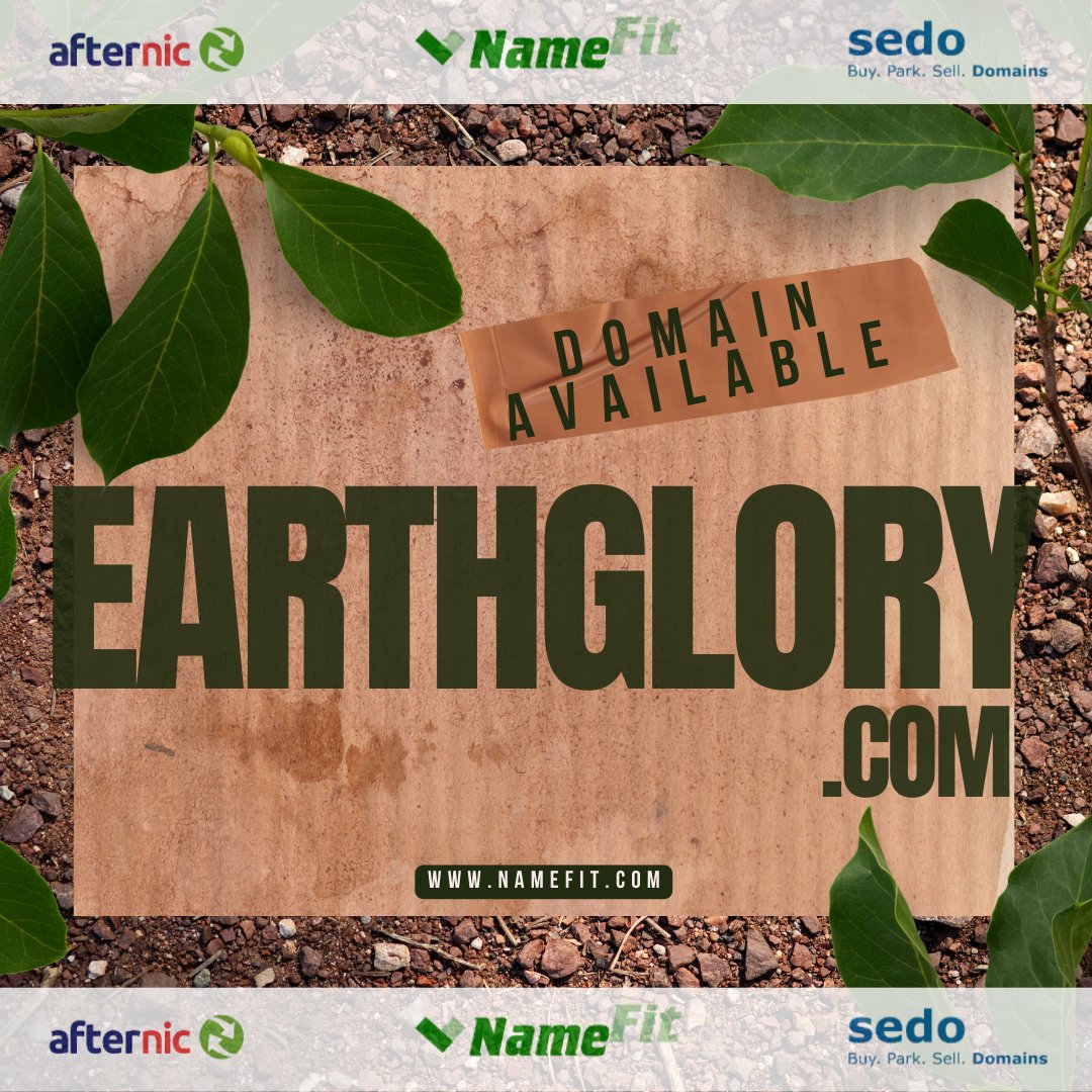 namefit1's tweet photo. #EarthGlory is for sale at https://t.co/w8Gu1T00G3

🌱🍃🍂

#SeptemberDay #EarthWindandFireDay #earthwindandfire #domainsale #domainingindustry #domainname #domainnamesales #domainnameregistration #Web3 #web3domains #earth #glory #domains #namefit #sedo #afternic #buy #Domains https://t.co/gJt0BfWFsB