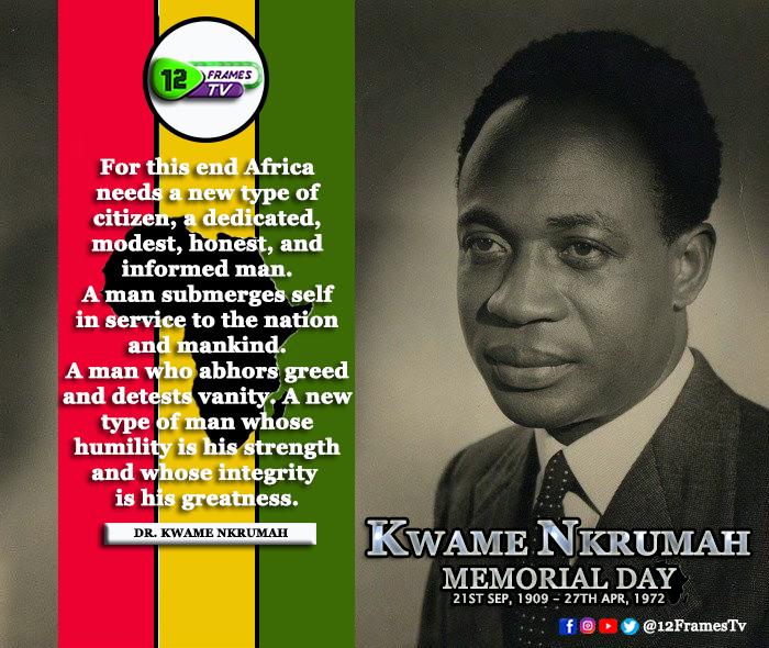 Dela12Frames's tweet photo. Happy Kwame Nkrumah Memorial Day!
"Forward Ever, Backward NEVER"
@FramesTv https://t.co/86H5eZabYB