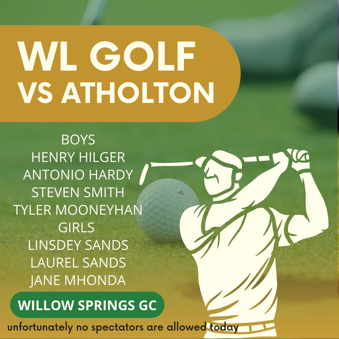 Wilde Lake Golf tweet media