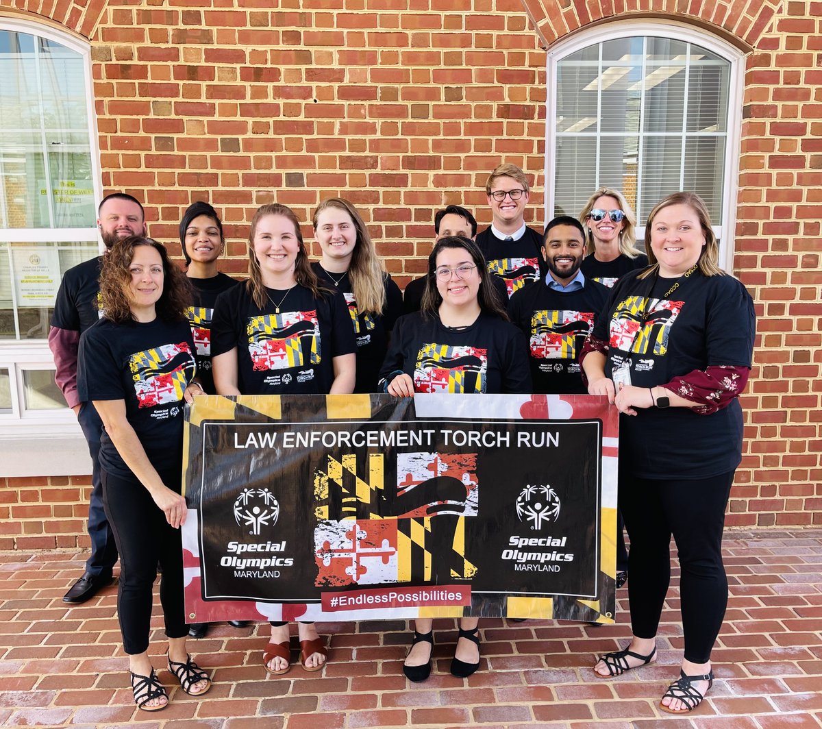 CCSAOMD's tweet photo. The State’s Attorney’s Office for Charles County is proud to support the Law Enforcement Torch Run for Special Olympics Maryland!

Shirts and hats are on sale now and the proceeds go to the Special Olympics! #torchrun https://t.co/6ctV1GAKo4
