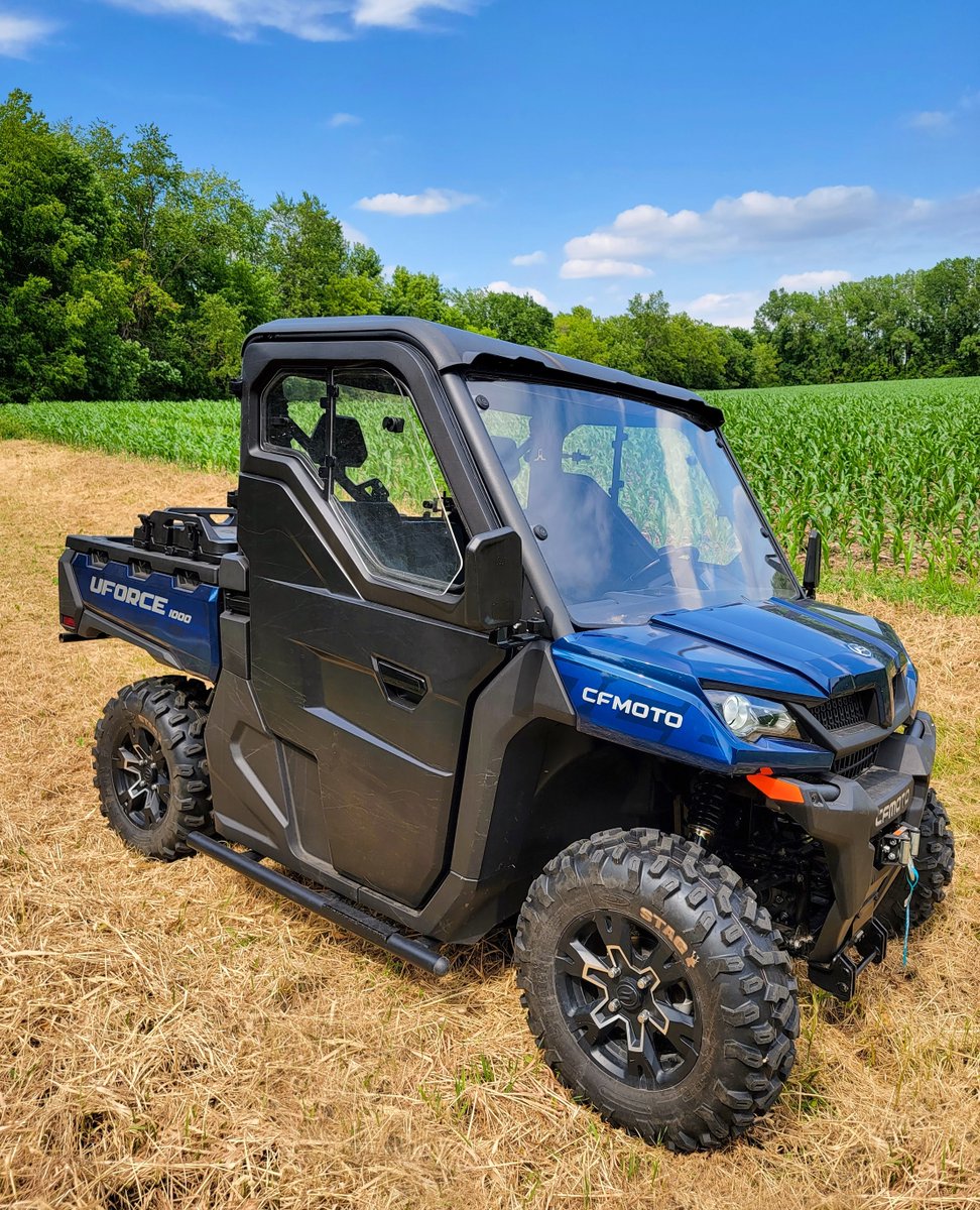 For the ultimate capacity in a utility side-by-side, look
no further than the UFORCE 1000. No job is too big for
this machine!

#CFMOTOUSA #CFMOTO #UFORCE1000 #utility #farm #offroad #work #play #hunting #U1000 #ranchlife #farming