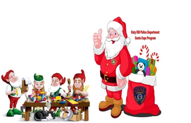 NJROTCKatyISD's tweet photo. Katy ISD Police Department will hold their 20th Annual “Santa Cops” program to help families that may be experiencing a hardship provide gifts and clothing for their children. If you would like to sponsor a child, contact CDR Mikel (SNSI). https://t.co/UuWnPOPWwW