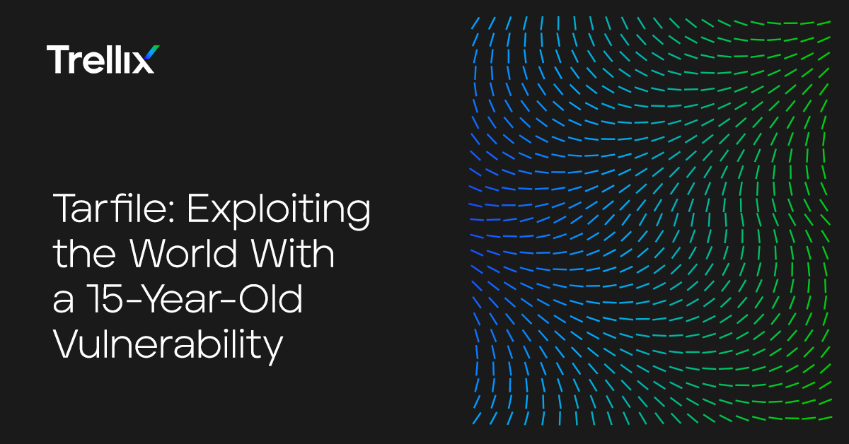 "If a target is vulnerable, it doesn’t matter whether the vulnerability is unknown or has been known for decades. A bad actor can still use it for nefarious purposes." - <a href="/CGMcFarland/">Charles McFarland</a>, Trellix Advanced Research Center (@TrellixLabs) go.trellix.com/3QVFFcN