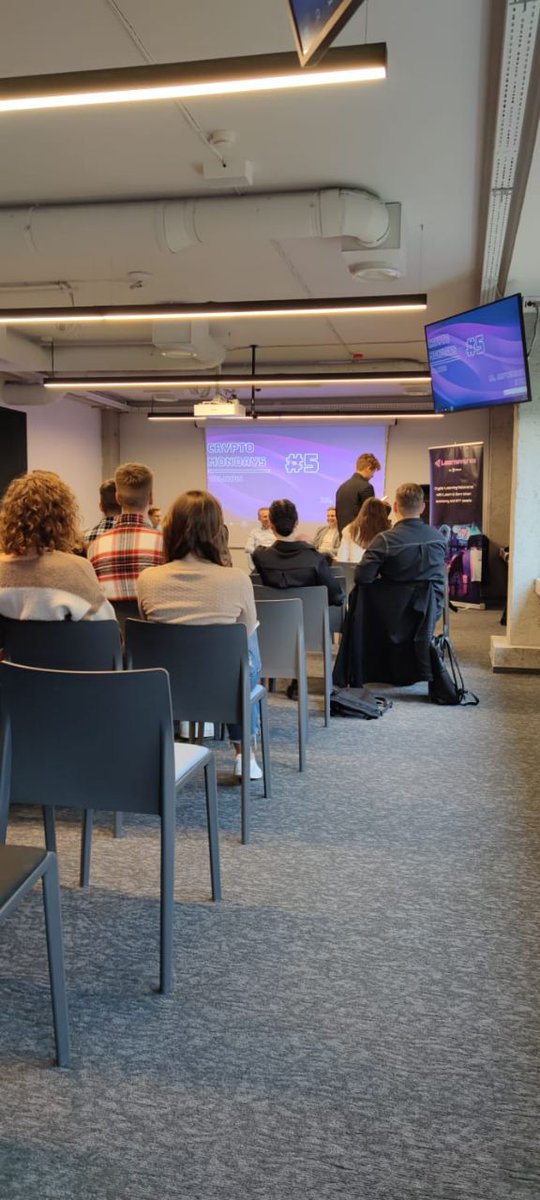 OazizRelations's tweet photo. #CryptoMondaysVilnius nice event in Lithuania. Proud to be part of this wonderfull community ❤️ https://t.co/weLHSpwxxj