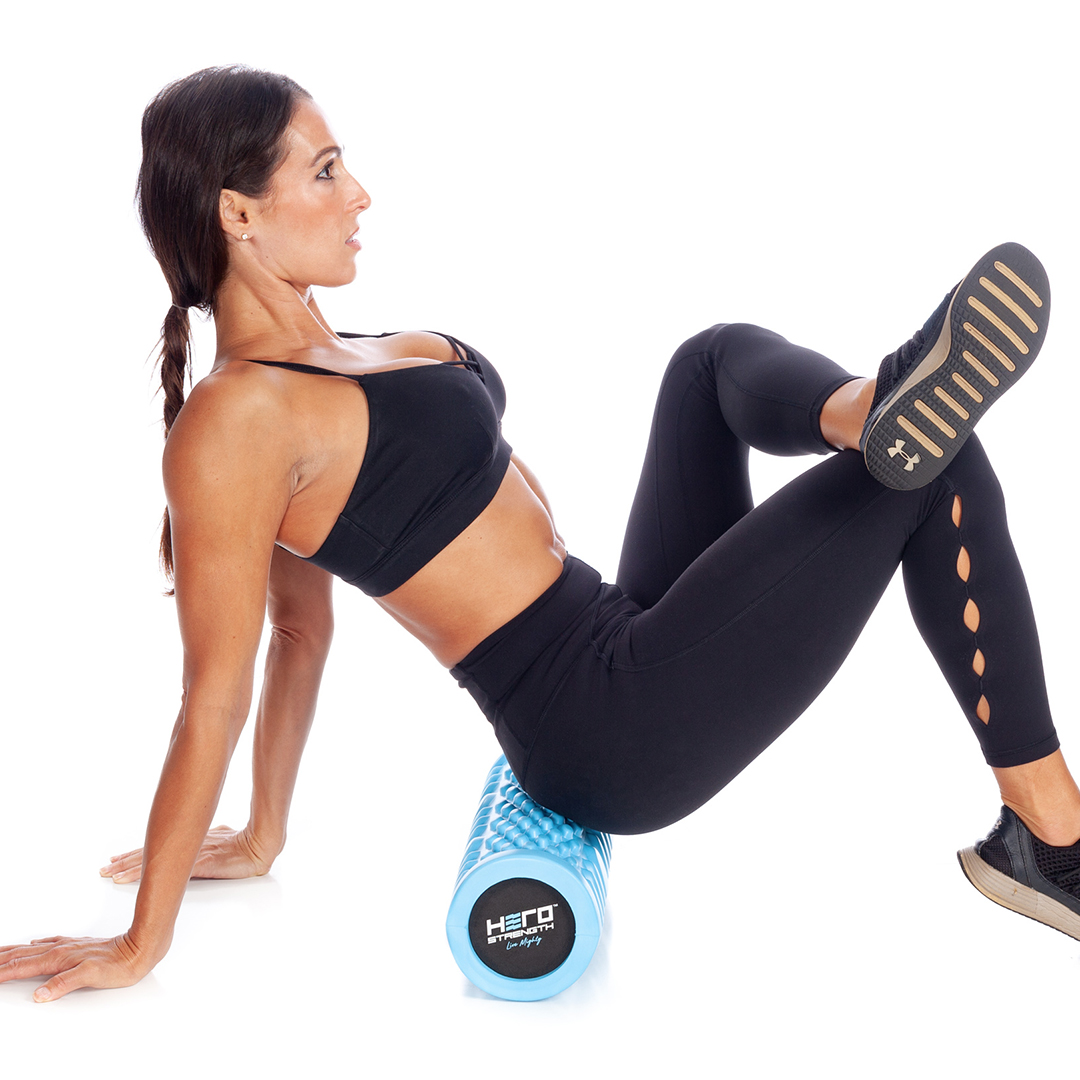 herostrengthinc's tweet photo. Rollin' the stress away. 🌀 When you're feeling extra tense &amp; tight, the Hero-ller is perfect for relaxing your muscles and reducing soreness. Use it to target tight areas anywhere on your body! https://t.co/Fa0BkSirQq https://t.co/jW1mZOFJ8K