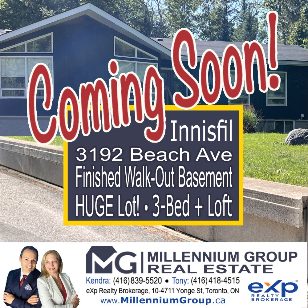 MGroupRealtors's tweet photo. This is going to cause a furor when it hits the market! Call NOW for details! 🏡
#HouseForSale #InnisfilRealEstate #InnisfilhouseForSale #WalkoutBasement #FinishedBasement #KendraCutroneSRES #TonyCutroneRealtor #InvestmentProperty #InLawSuite #BeachProperty #SimcoeHouseForSale https://t.co/sPJgpRinFs