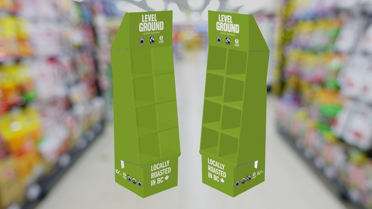 GreatLittleBox's tweet image. Discover how Level Ground wanted to leverage a display that would generate awareness and excitement to communicate key messages to customers. [Link: bit.ly/3BzZr7O] #POPdisplay #levelground