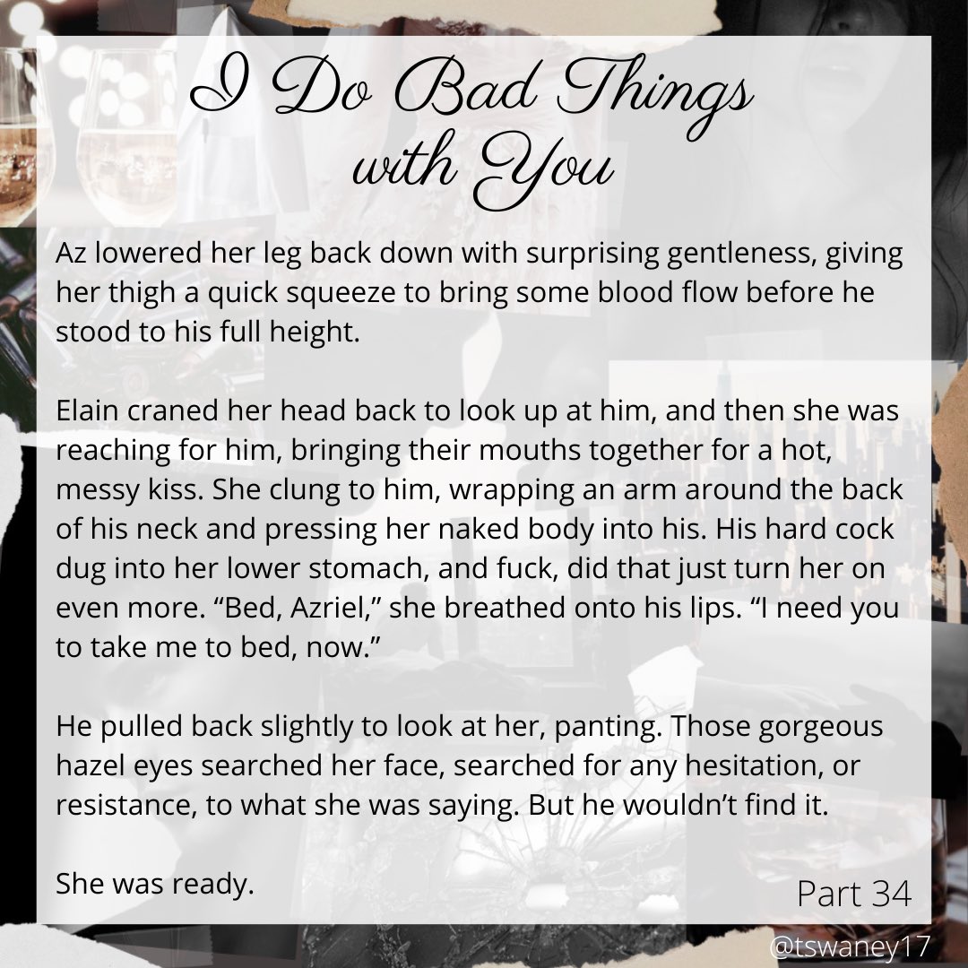 Happy Romance Day <a href="/AzrielWeek/">Azriel Shadowsinger Week</a>!! We’re celebrating with another update to IDBTWY! Links are below. This will be the last update while I crank out the rest of this fic. Hope it lived up to the expectations. 😘💙🌸🫶 #azrielshadowsingerweek2022 #elriel #elrielfic #elrielfanfic