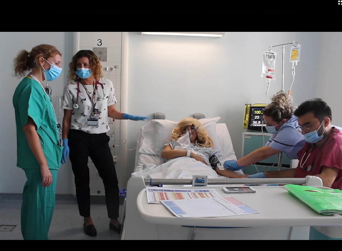 Royal Free Hospital Simulation tweet media