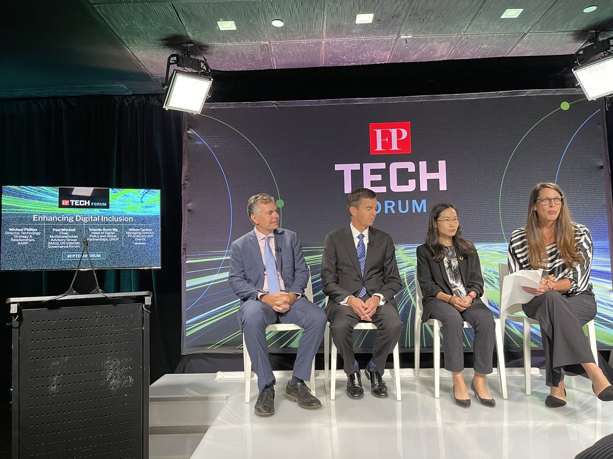 brianwong_'s tweet photo. Very timely discussions at the #FPTechForum this morning on the role of #digitaldiplomacy, #cybersecurity & #democracy, #digitalcooperation, #digitalinclusion, and #capacitybuilding for the future #workforce.
@ForeignPolicy
#UNGA #UNGA77 https://t.co/p9u7ItsHFF