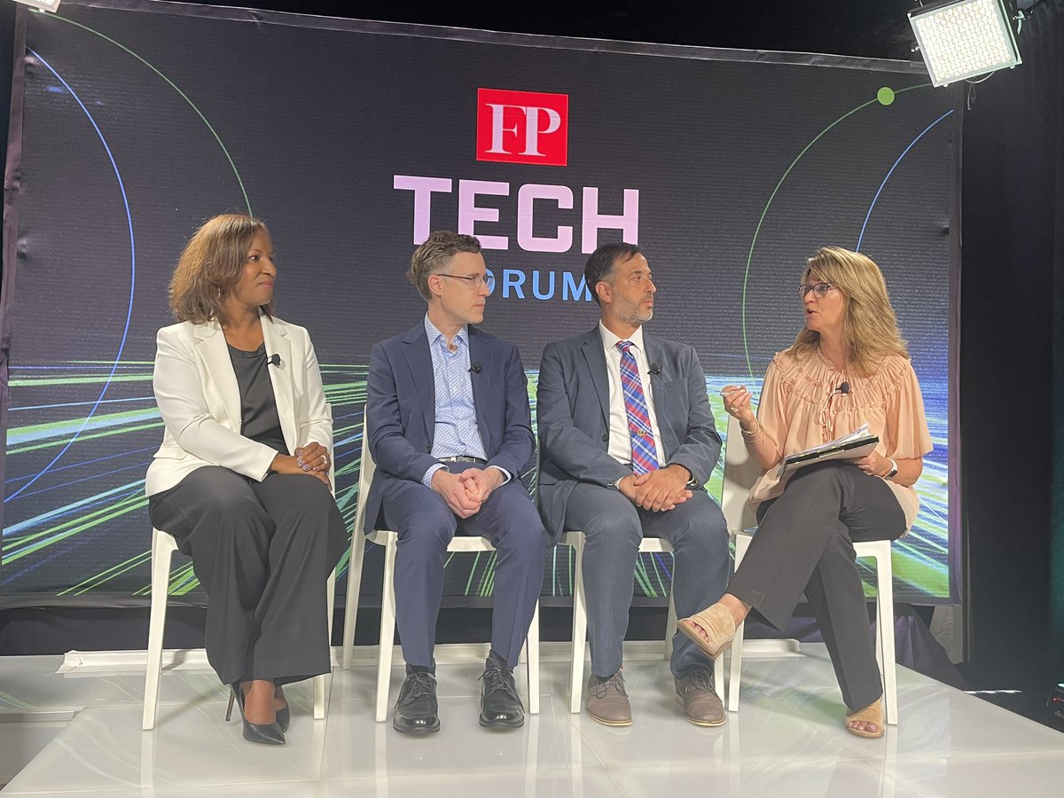 brianwong_'s tweet photo. Very timely discussions at the #FPTechForum this morning on the role of #digitaldiplomacy, #cybersecurity & #democracy, #digitalcooperation, #digitalinclusion, and #capacitybuilding for the future #workforce.
@ForeignPolicy
#UNGA #UNGA77 https://t.co/p9u7ItsHFF
