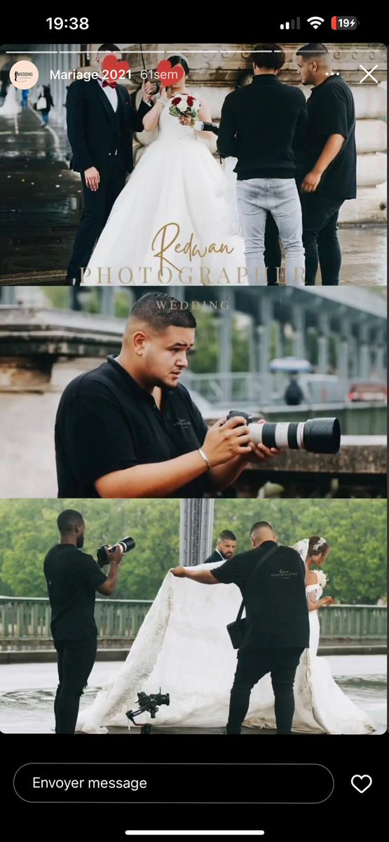 sofrensh's tweet image. 🚨 THREAD ARNAQUE ⬇️ Ce photographe a arnaqué une centaine de couples en leur volant les souvenirs de leur mariage. #MariageCauchemar