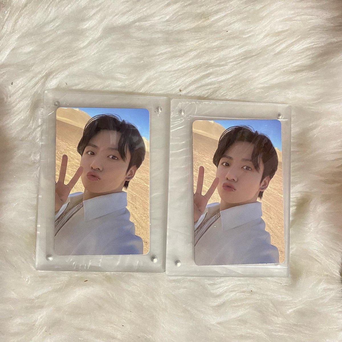 hobitinycart's tweet photo. Wts lfb ph | #celinesells

☾ jungkook proof triptych + acrylic frame pob 
  𓂋 ₱ 1800 per pair

— onhand
— mint condi and both sealed! 
— rcbyt

mop: bpi, gcash
mod: ggx, sco

dm!

# proof album pob weverse jeon jungkook https://t.co/H91Fy0pmSQ