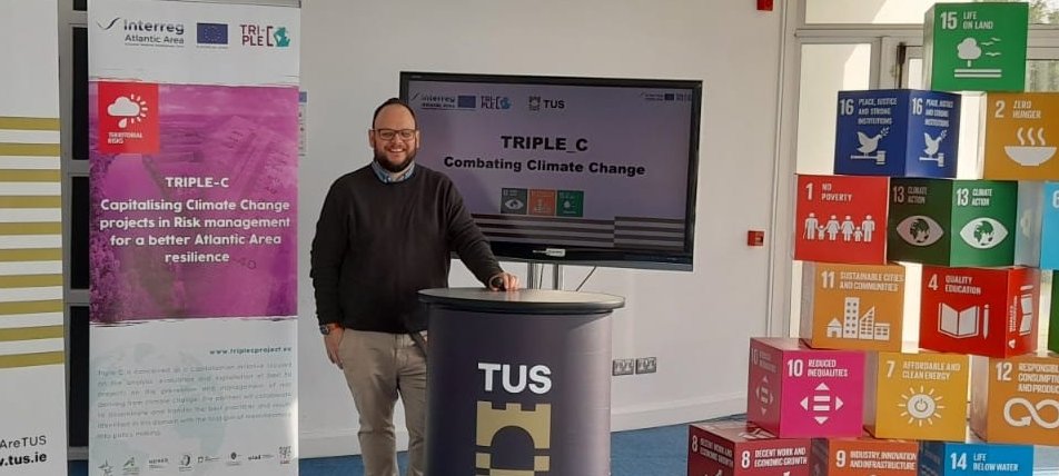 I was delighted to host the first #SustainableDevelopmentWeek event on @tus_rdi Thurles Campus today in association with #Tripleceu project. The event looked at achieving a Common Sustainable Future for all. #ClimateAction #SDGs #Ireland