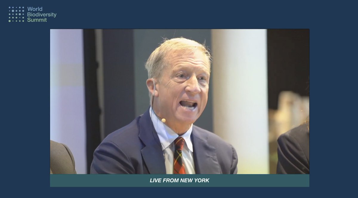 “We have assumed #nature’s services are permanent and free – that’s not true. This will never be solved by the private sector alone. For scale, we need public-private partnership."

Tom Steyer, Co-Executive Chair, Galvanize Climate Solutions

#WBSummit2022