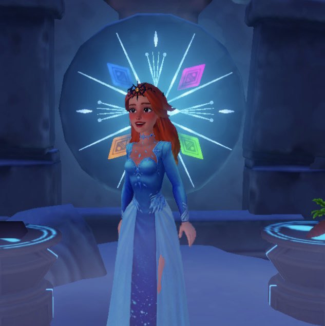 PeachBeachGames's tweet photo. Obsessed with the dress from Elsa ❄️🤍

#DisneyDreamlightValley #NintendoSwitch https://t.co/gszuuBPKkZ