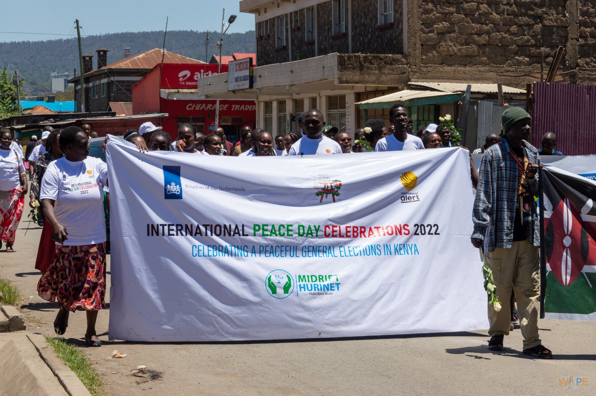 wape_kenya's tweet photo. THREAD

The #internationalpeaceday2022  was commemorated in Nakuru today with peace workers from all corners of the county and country. It was a day to celebrate the peaceful process of the just concluded general elections...(1/4) https://t.co/e5JiZIPCzz