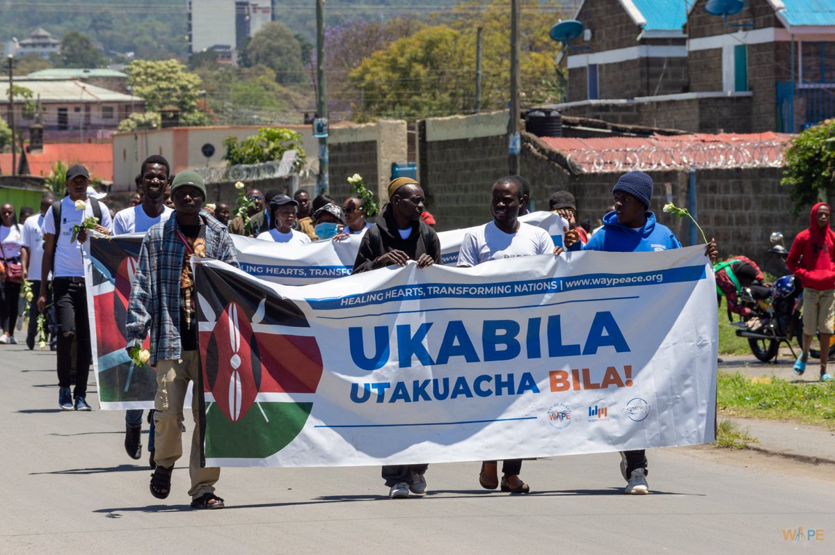 wape_kenya's tweet photo. THREAD

The #internationalpeaceday2022  was commemorated in Nakuru today with peace workers from all corners of the county and country. It was a day to celebrate the peaceful process of the just concluded general elections...(1/4) https://t.co/e5JiZIPCzz