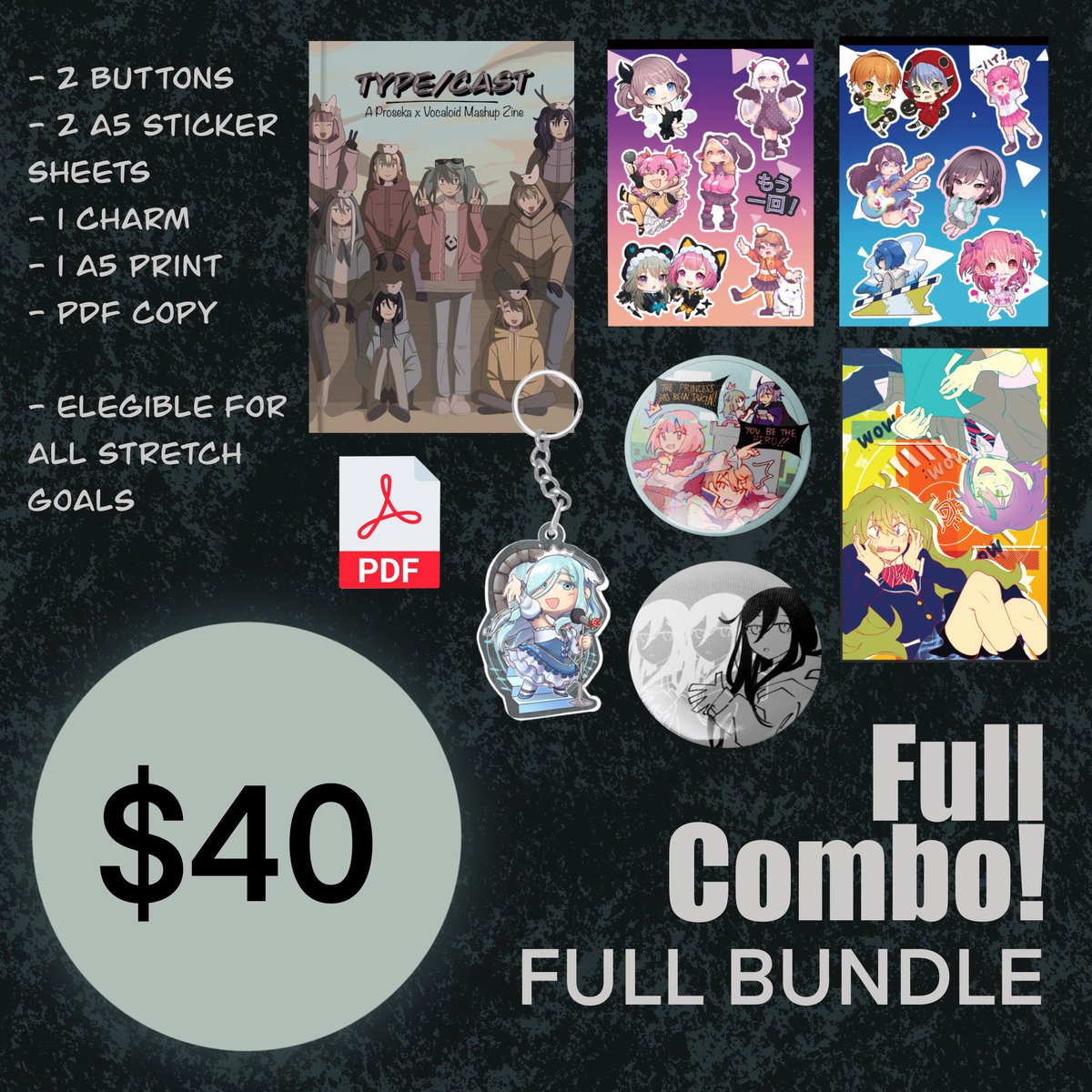 Typecast_zine's tweet photo. TYPE/CAST Zine bundles are now available for preorder at https://t.co/MEOHopMSrw! Shop closes on October 25th so come grab these while you can! https://t.co/UoVPfQy9zP