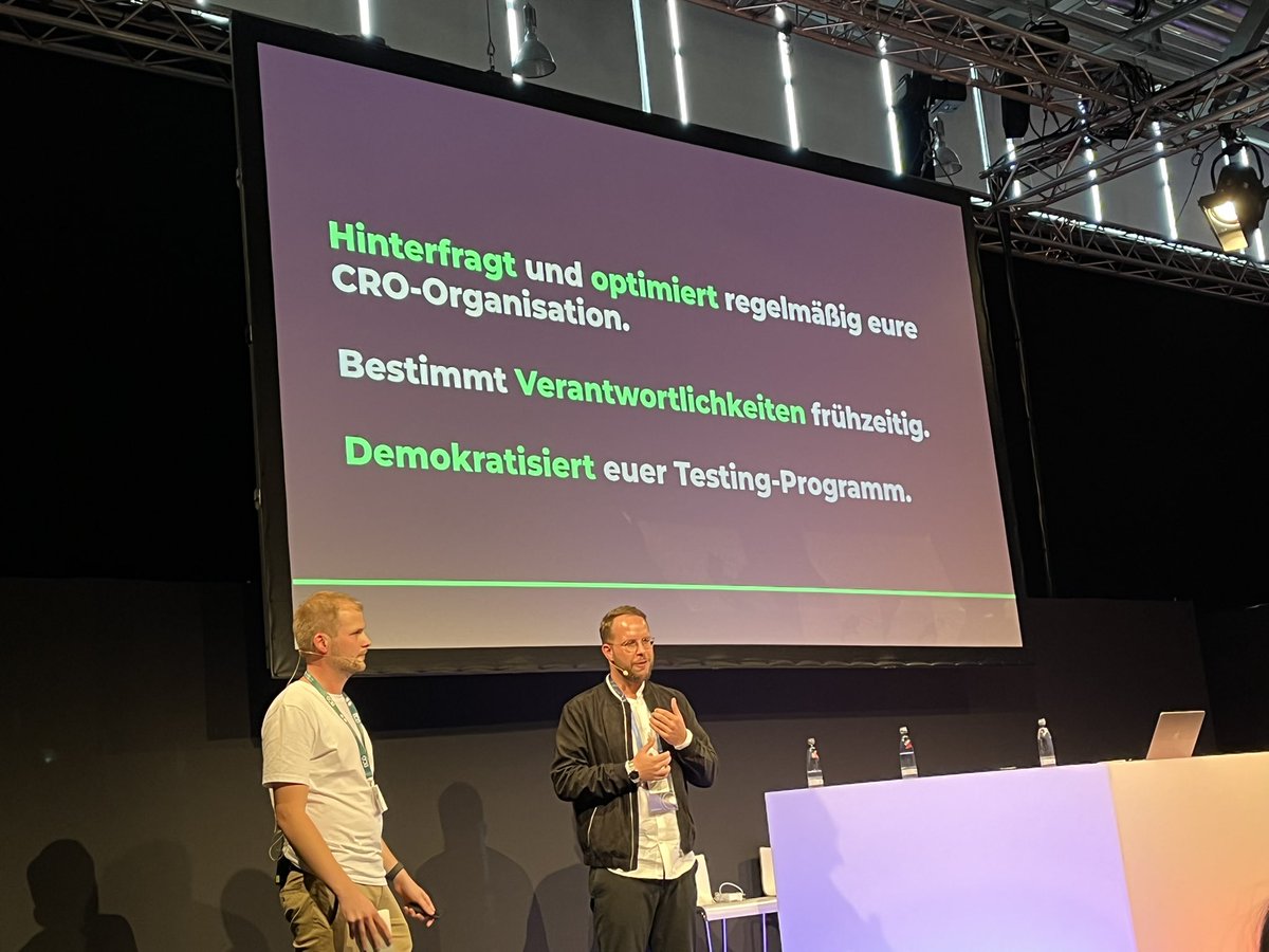 Mehr Umsatz? Mehr A/B Tests! <a href="/KameleoonAi/">Kameleoon</a> #DMEXCO22