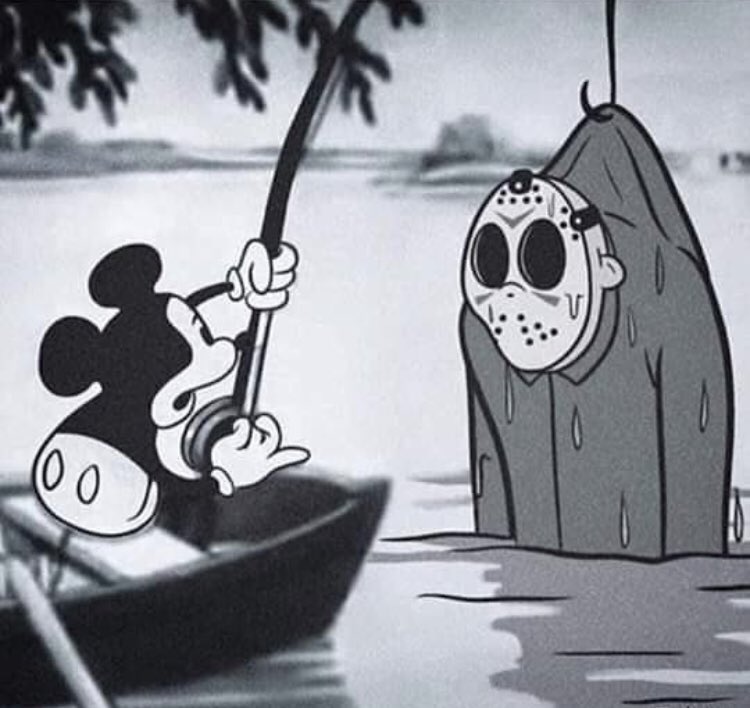 Horror Movie Icons vs Mickey Mouse 