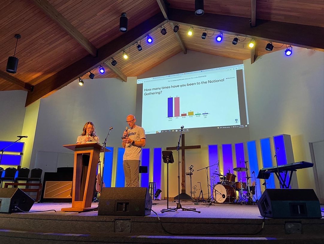 LoveINC's tweet photo. The Gathering Begins! Worshipping with leaders from across the country who are working support the body of Christ in their communities is always such a powerful experience.  #loveinc22 #oneanother https://t.co/dQdIfCyuSs