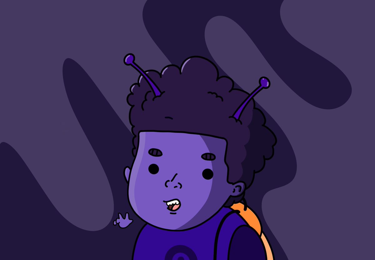 009. Alien 👾 

-
Check out my OpenSea profile 🫶🏾
-

#nft #nfts #nftart #procreate #digitalart #digitaldrawing #nftcollector #nftartist #nftcommunity