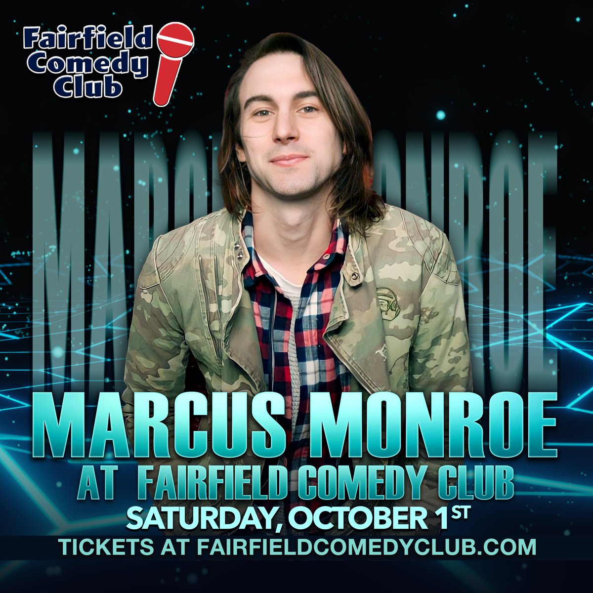 FairfieldComedy's tweet photo. Get your tickets to see Marcus Monroe @marcusmonroe headline Fairfield Comedy Club on Saturday October 1st!

🎟️➡️ https://t.co/K5LGazhsd5

#comedy #comedian #standupcomedy #standup #funny #show #fairfieldconnecticut #fairfield #connecticut #marcusmonroe https://t.co/gv3qCbVLIa