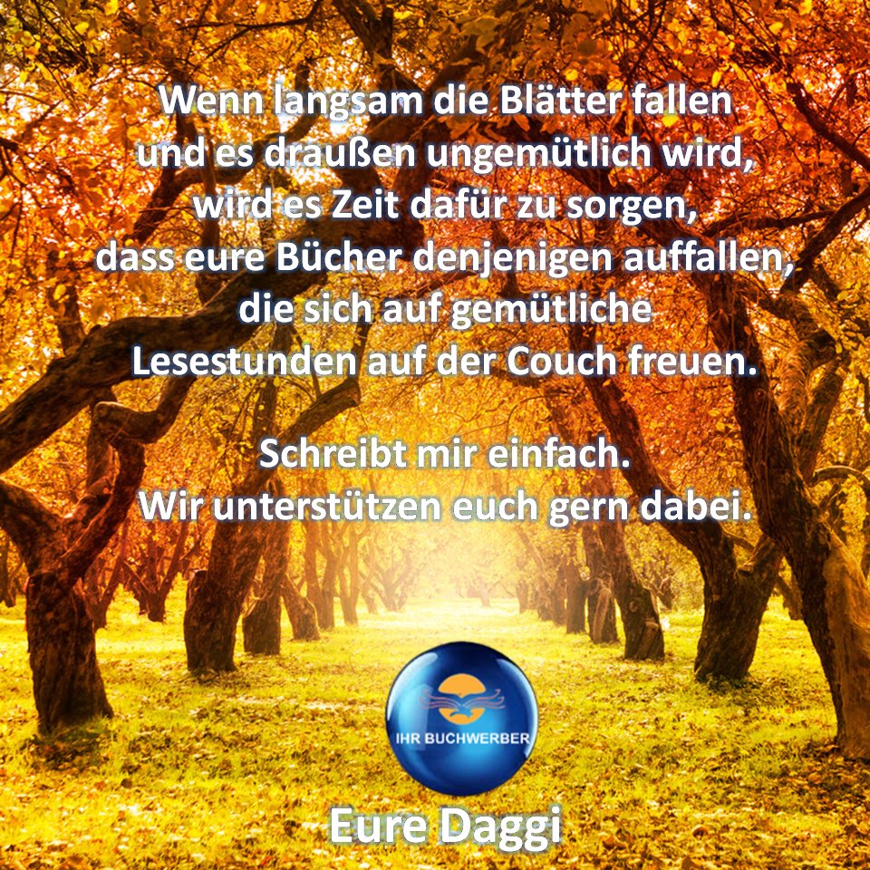 DaggiGeiselmann's tweet image. Nur was den Lesern auffällt können sie auch kaufen.

Wir unterstützen euch gern dabei, dass dieser wichtige Punkt nicht dem Zufall überlassen bleibt.

Schaut euch die Angebote auf unserer Webseite an und schreibt mir einfach, wenn ihr Fragen dazu habt.

ihrbuchwerber.online