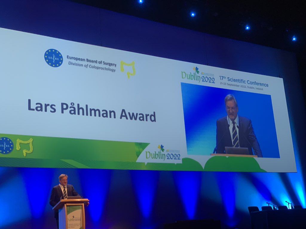 m_pera_roman's tweet photo. Congratulations @MartaPascual_MD for being awarded with the Lars Påhlman ESBQ medal at the @escp_tweets annual meeting in #Dublin. We are very proud!! @hospitaldelmar @AECP_FAECP @coloproctoaec @SCatCir https://t.co/KfpIrhFIW0