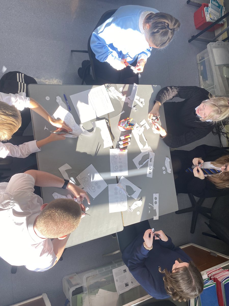 PerthHigh_BusEd's tweet photo. @MissScottBizEd’s National 5 class were putting knowledge into practice today, competing in the Production Game to revise Methods of Production. Well done to Team Batch who made the most cars with the fewest failing Quality Control checks! #BusinessAtPHS #weAREphs https://t.co/YdXSKYkHkP