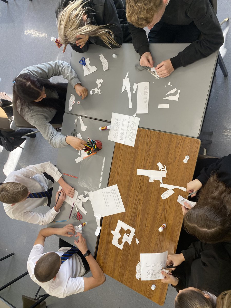 PerthHigh_BusEd's tweet photo. @MissScottBizEd’s National 5 class were putting knowledge into practice today, competing in the Production Game to revise Methods of Production. Well done to Team Batch who made the most cars with the fewest failing Quality Control checks! #BusinessAtPHS #weAREphs https://t.co/YdXSKYkHkP