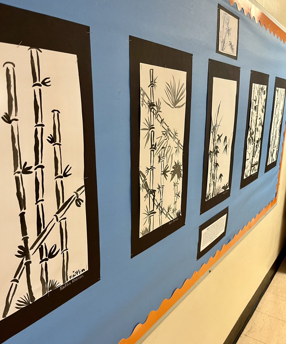 PatrickTiernan's tweet photo. We love learning about different cultural influences in art at @SMMBulldogs! πΌπ¨ #asianink #sumie https://t.co/B4TqoUmviL