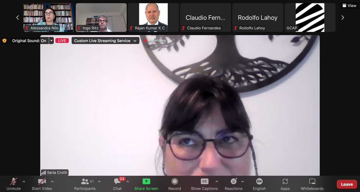 whiteband's tweet photo. @eurodad 's @ifresnillo talks abt the debt crisis in the pandemic: Global South countries were pushed to the brink bec they went deeper into debt for health spending, climate, global recession. We need a new financial architecture to address this 
#PeoplesAssembly #Act4SGDs https://t.co/DTaEbMZIf4