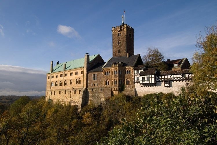 🇩🇪🇩🇪Германия, Тюрингия, Айзенах, замок Вартбург.
#Deutschland #Германия #Germany🇩🇪