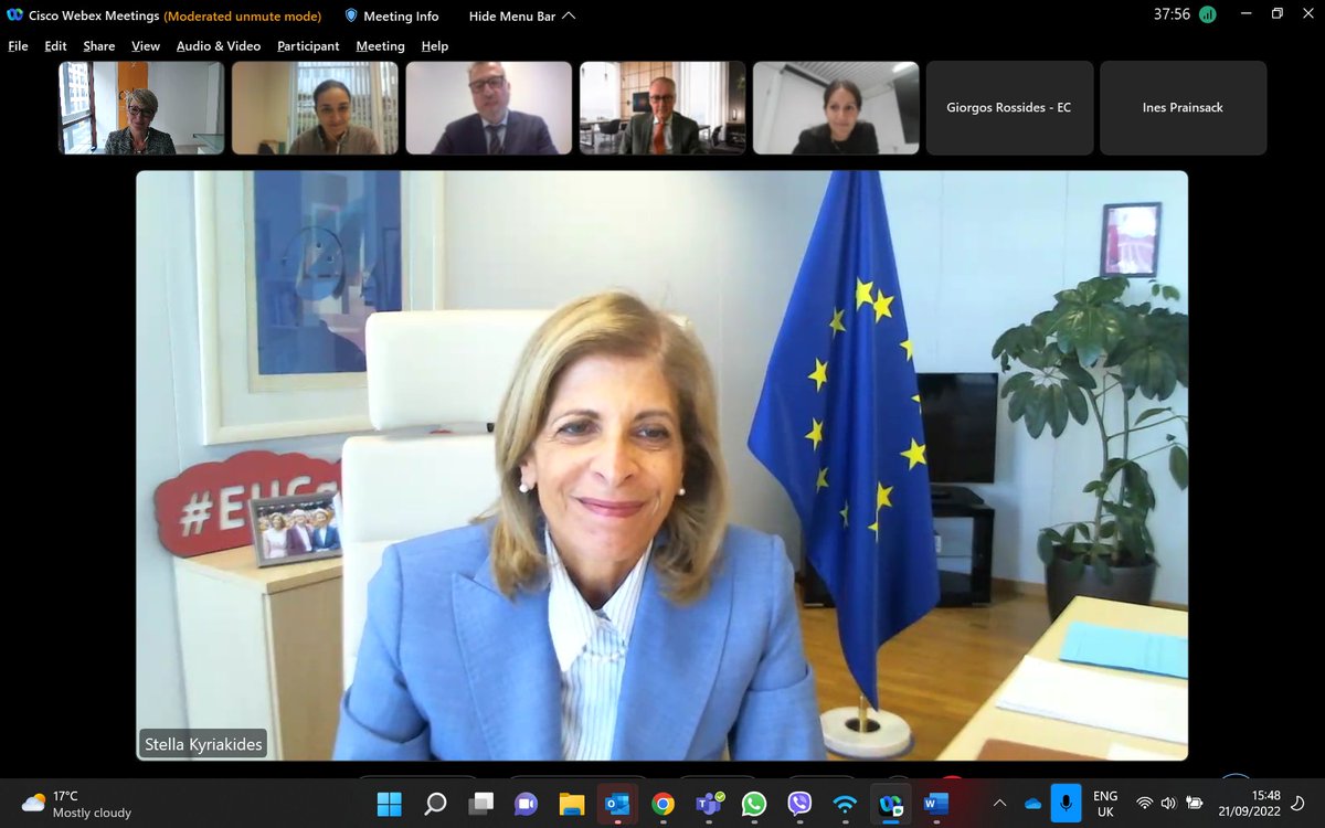 milkasklvc's tweet photo. .@SKyriakidesEU: "the role of #civilsociety in supporting 🇪🇺 #EU4Health programme cannot be overstated"
We are grateful for the renewed support by
@EU_Health as they #BringBackOperatingGrants also in 2023.
Looking forward to continous working together for better health! https://t.co/6v9DhAoxJm