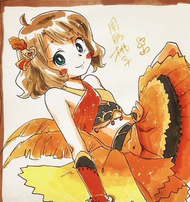 パッションパラダイス衣装桃子ちゃんセンパイ。 