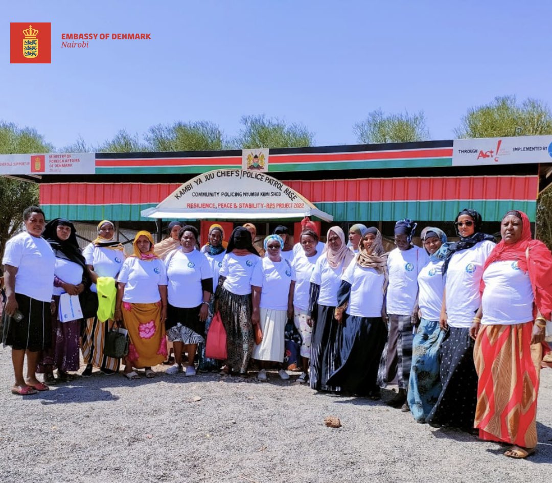 Happy #InternationalDayOfPeace !
🇩🇰 through our partner ACT! <a href="/tendasasa/">Act Change Transform (Act!)</a> promote peace &amp; stability in 🇰🇪!Today we commend our partners who have contributed their efforts towards peace throughout the #2022election period &amp; who continue to work for peaceful and stable communities 👏🏽