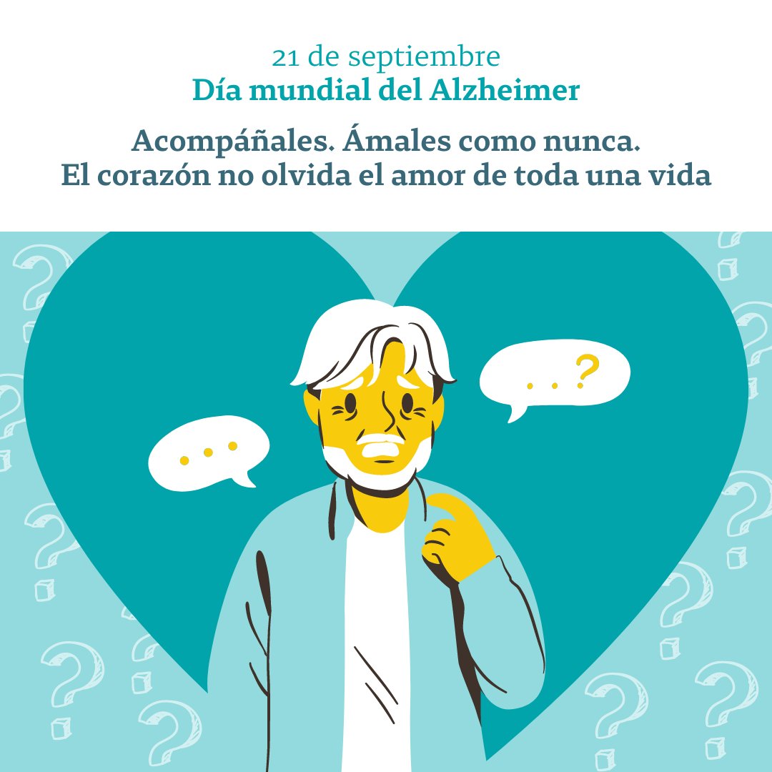 El #Alzheimer es una enfermedad que se puede convertir en una #discapacidad debilitante, pues afecta no solo a la persona que la tiene, si no a sus seres queridos 🧠🫂.

En el #DíaMundialDelAlzheimer te recordamos que la ciencia es nuestra aliada en esta lucha.