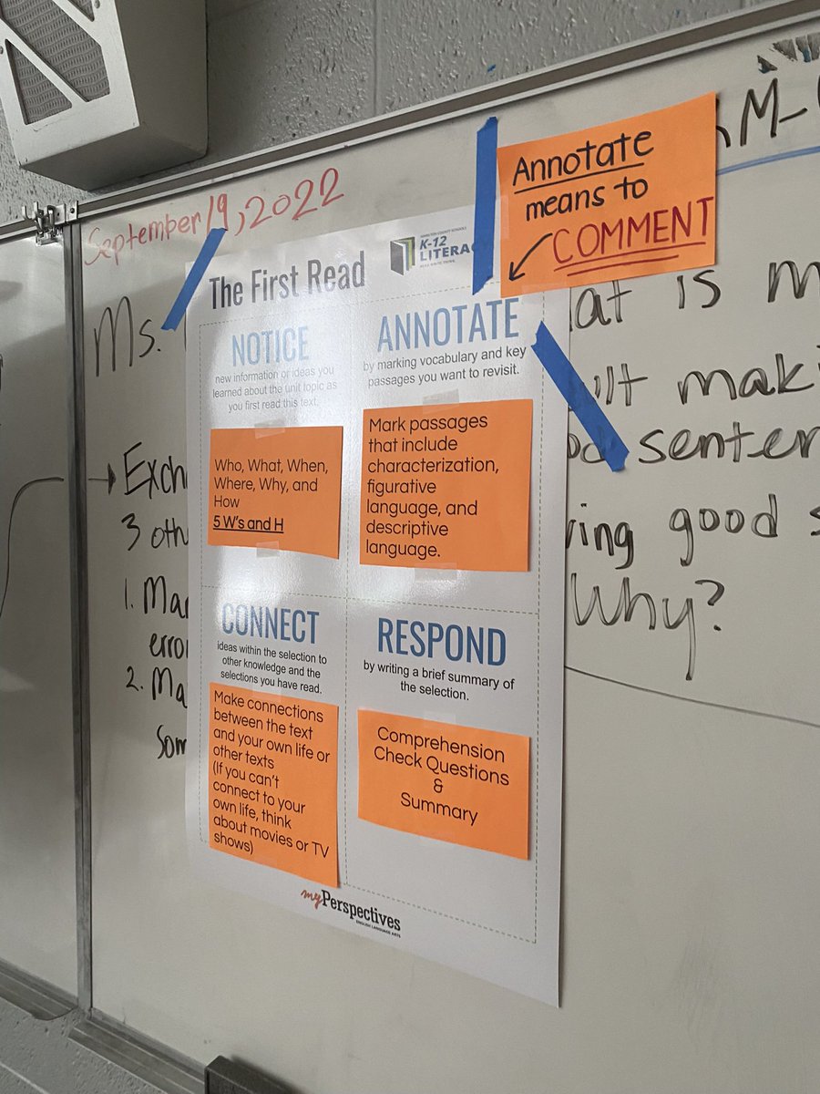Educator_Ashley's tweet photo. Yesterday was an amazing day of planning for Q2 with @HCSMRidge 7th ELA teachers! Protocols from myPerspectives combined with ELLevation strategies support Rigorous Content ✔️and Worthwhile Tasks! ✔️ https://t.co/oDXk4G26PR