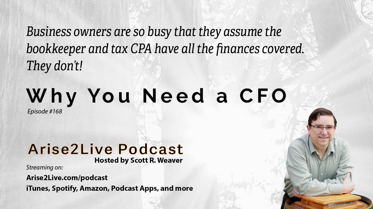360arise's tweet photo. If you are wondering about the CFO role and how they can work in your business, this podcast episode shows you the starting line.  #arise2live #businessowner #CFO https://t.co/JC8bIjHoNl