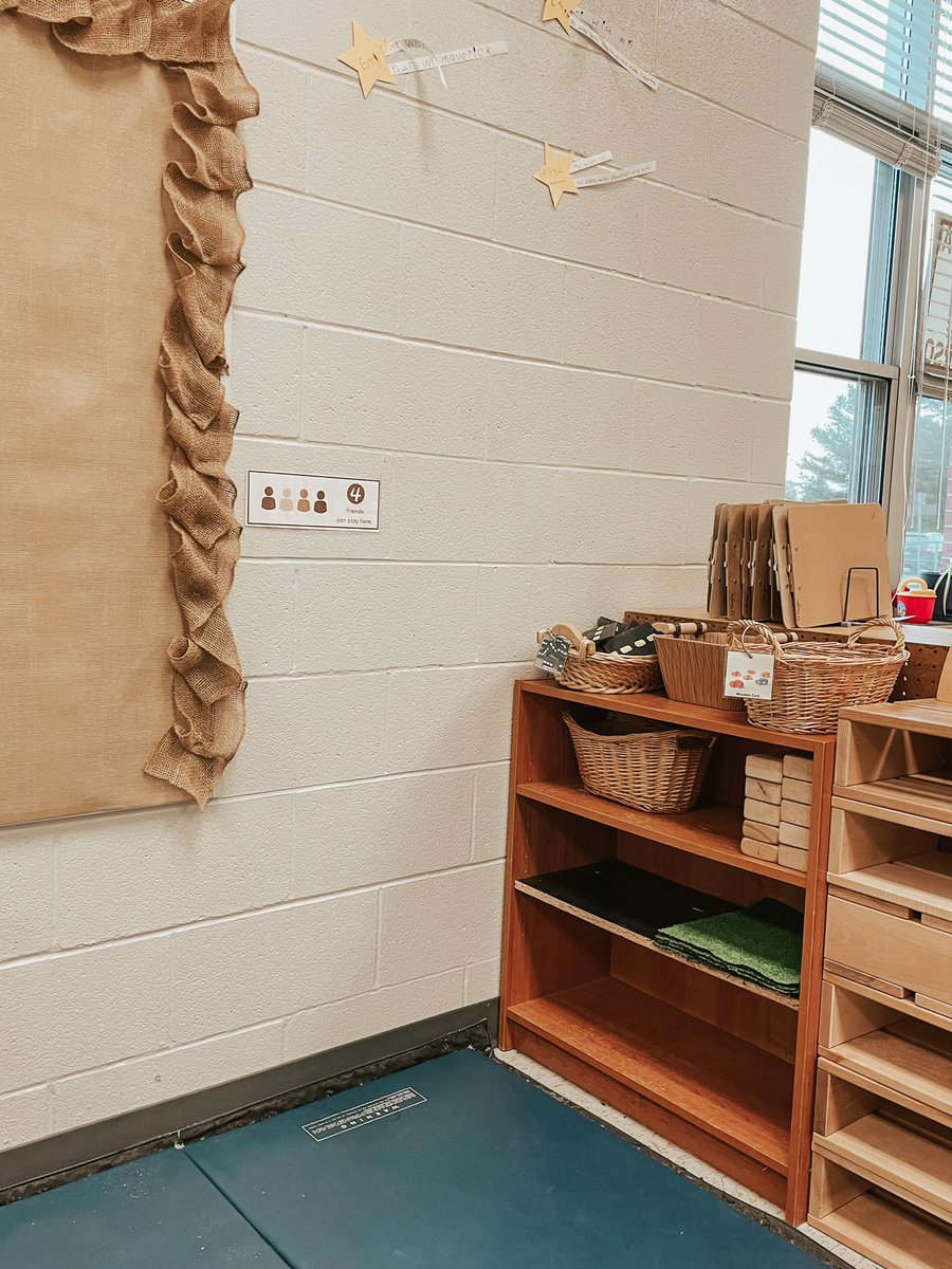 New visuals are up to help our Ss to regulate during playtime. We co-developed a plan for the number of Ss invited to an area and used student input to decide on a quantity that felt appropriate. The students voted, debated, and agreed on the new addition to our space.