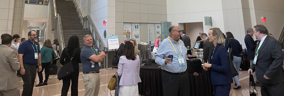 AGACGFM's tweet photo. Thank you @CohnReznick LLP for morning coffee at #Fraud22. https://t.co/EBK1mReCY9