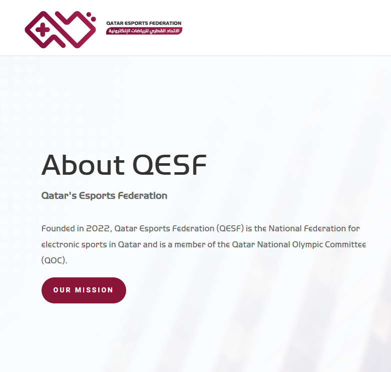 Kyotwo_'s tweet photo. Qatar officially launches the Qatar Esports Federation
official website: https://t.co/OsPJsA8MuX
#qesf #qatar #esports https://t.co/aOC3DDAbIv