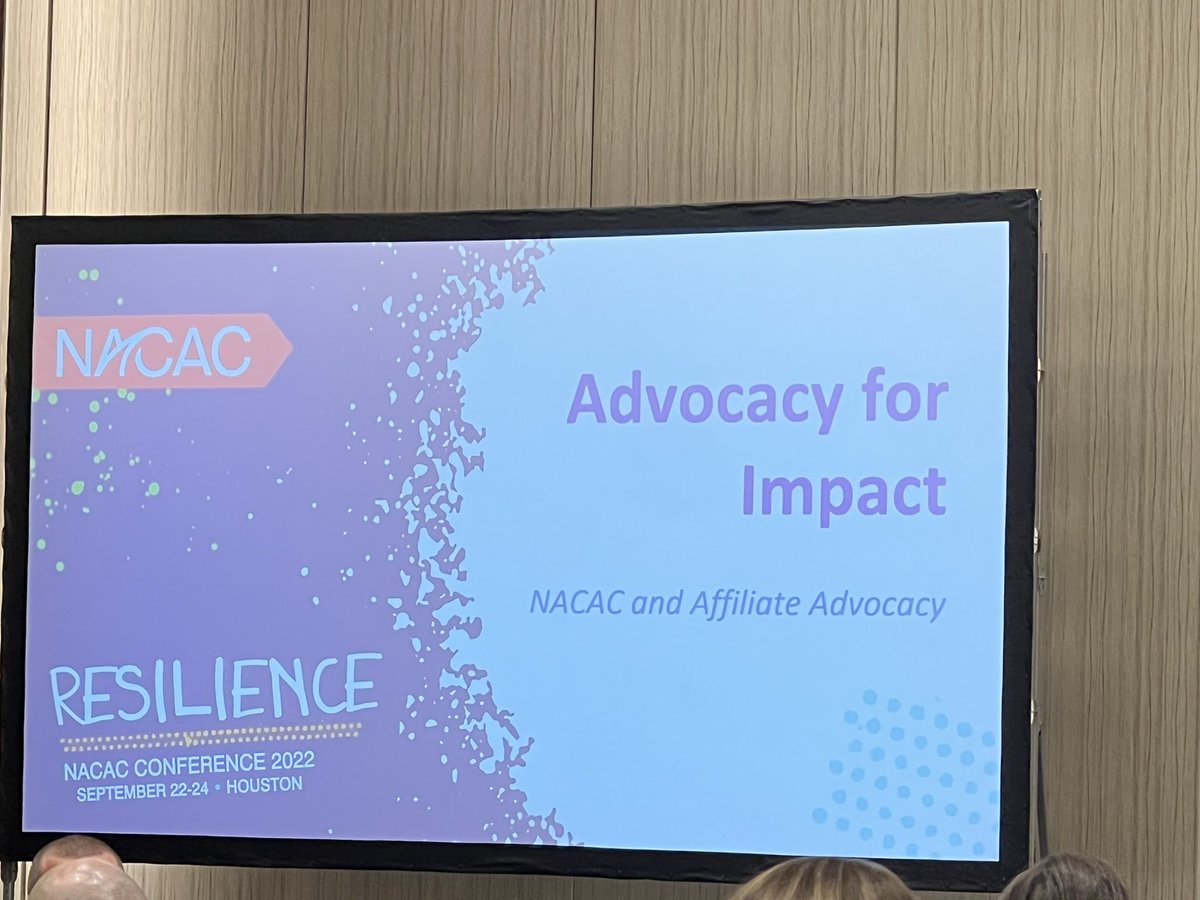 Kicking off the APC meeting @NACAC talking about Advocacy for Impact! #NACAC22 #Educate