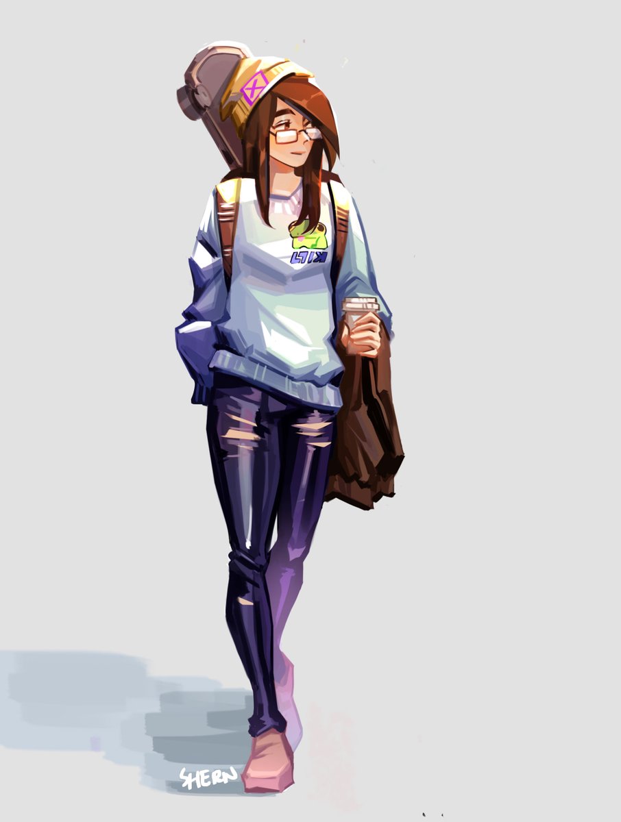 iwillcryaboutit's tweet image. college au killjoy doodle
#ValorantArt #VALORANTChampions #killjoy #characterart #illustration