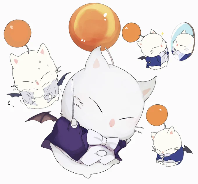 着衣モーグリやっぱりいいな… 