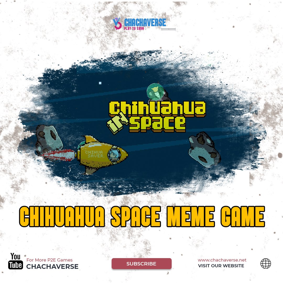 ChaChaP2E's tweet photo. Chihuahua In Space ( $CIS )

Will be Launch at 4PM UTC today! 
Staking and NFTs needed for the game are ready since launch. 

website: https://t.co/oZiEXDLqtI
youtube video:https://t.co/iqj8AaRTVx https://t.co/NLm8RTMMJk